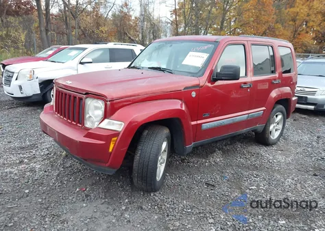 2009 Jeep Liberty Sport из США, поврежденный, VIN 1J8GN28K49W547633